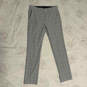RW&CO. Light Grey Check Dress Pants - 30x32